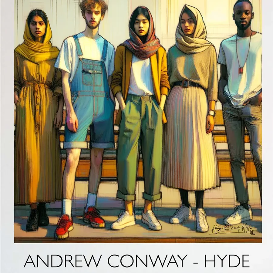 Andrew Conway-Hyde - 1995 fine art poster - a2